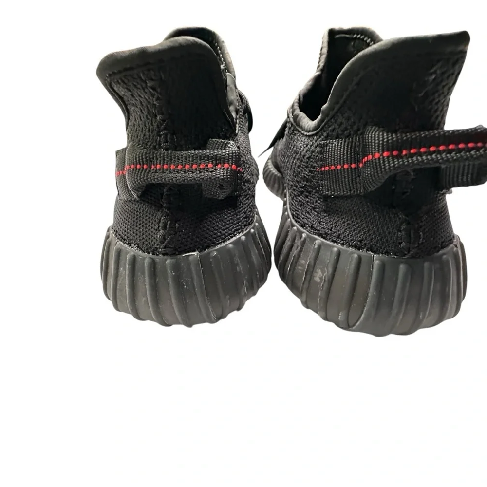 Yeezy Boost 350 V2 Black and Red Size 8 - Picture 6 of 13